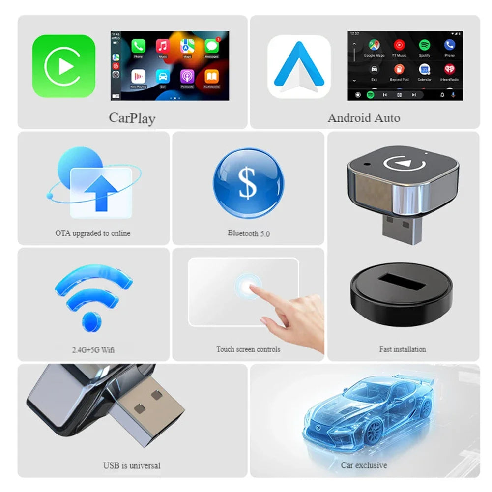 Universal Wireless CarPlay Dongle